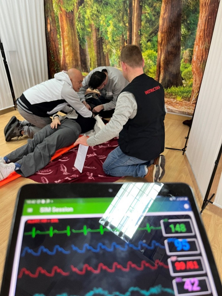Cursos Instructora simulación clínica Falck